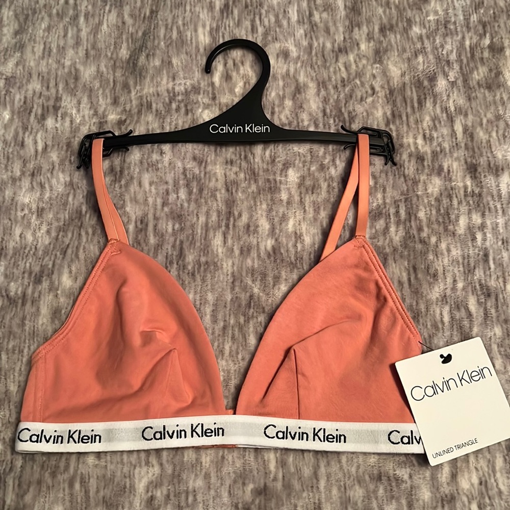 Calvin Klein Unlined Triangle Bra
